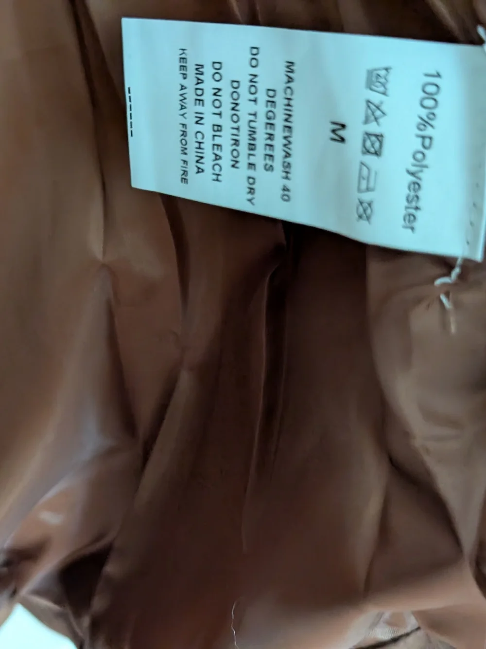 Brown Puffer Vest - Picture 4 of 4